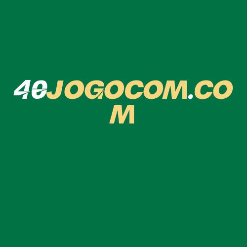 Logo da 40JOGOCOM